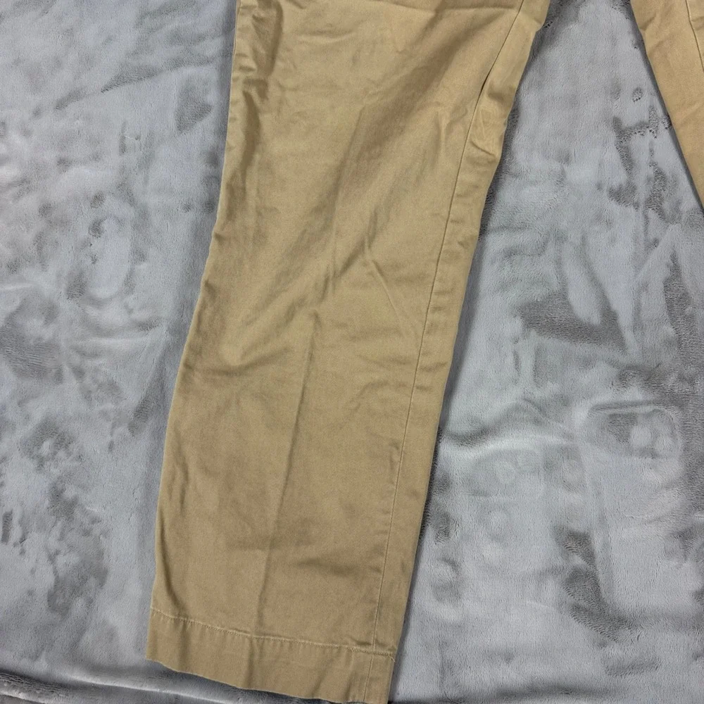Polo Ralph Lauren Mens Stretch Classic Fit Chino Pants Tan Khaki 34x32